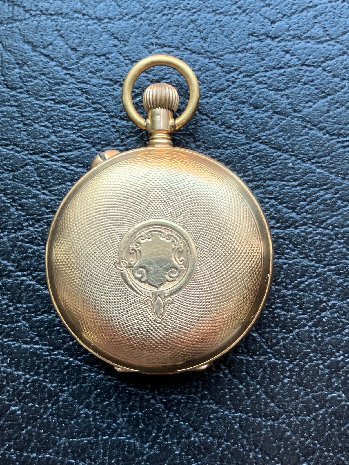 Roskopf patent 14 K goud, Enlèvement, Or, Montre de poche