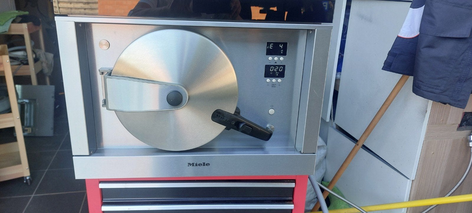 mooi hoge druk steamer miele, Electroménager, Enlèvement, Miele
