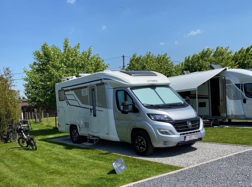 Camper Hymer Tramp 578 GL – AMBITION – (amper 9.872km!!!), Caravanes & Camping, Camping-cars, Particulier, jusqu'à 3, Semi-intégral