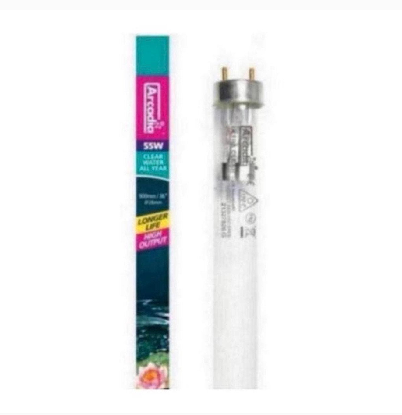 T8 HO UVC Lamp, 900mm, 55 Watt Arcadia TL-buis licht lamp, Ophalen of Verzenden, Nieuw