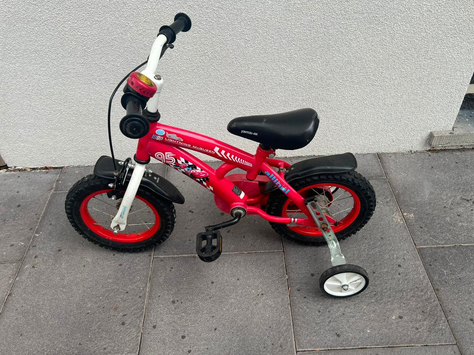 Fiets 3-6 jaar Cars, Ophalen, Gebruikt, 16 tot 20 inch