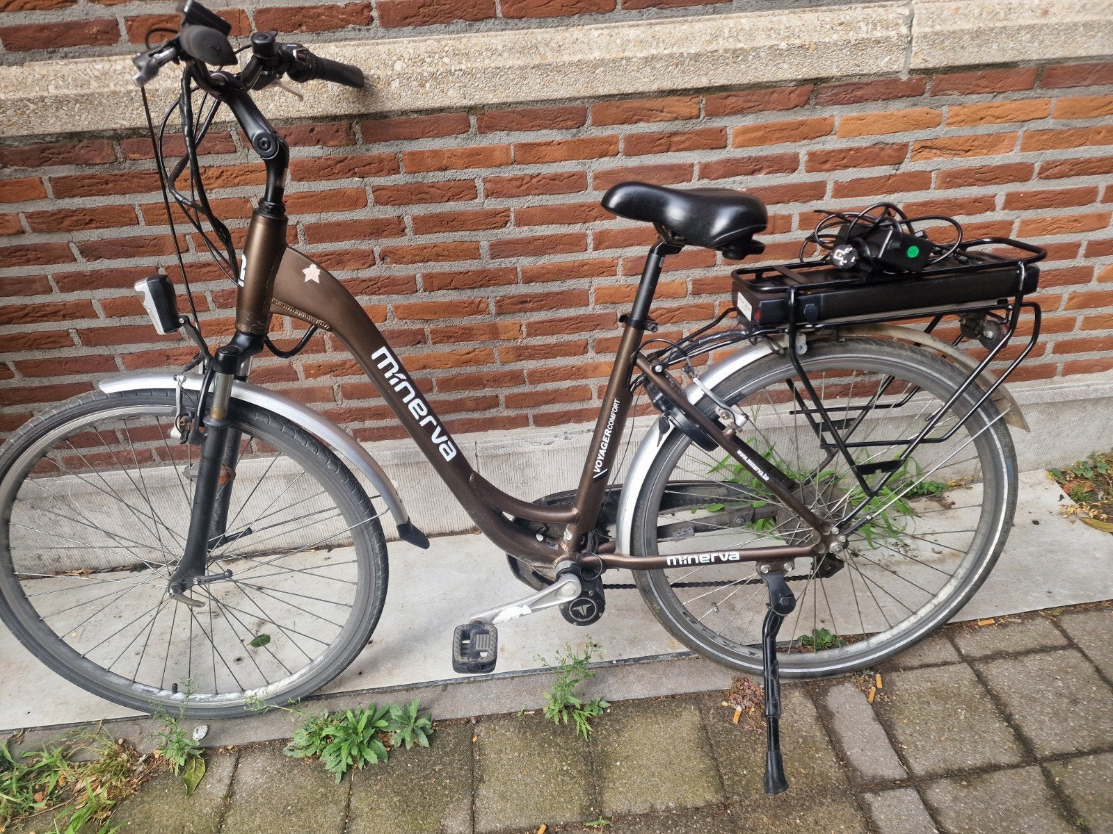 elektrische fiets minerva midden motor, Ophalen