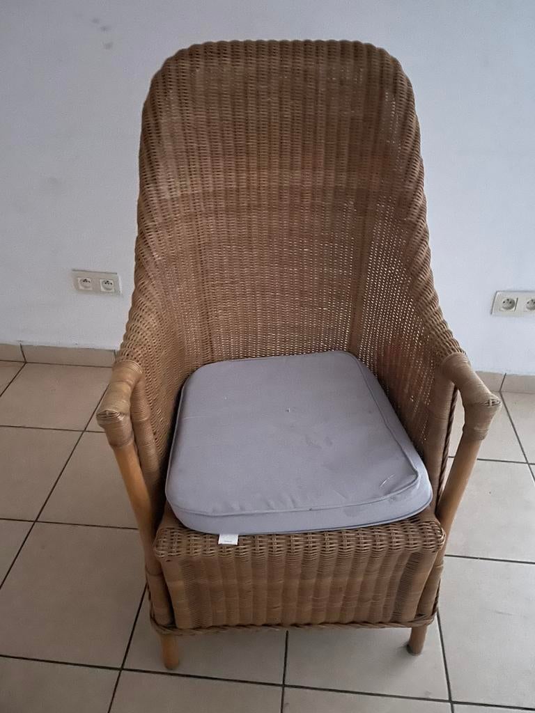 Rieten stoel, Huis en Inrichting, Ophalen, Gebruikt
