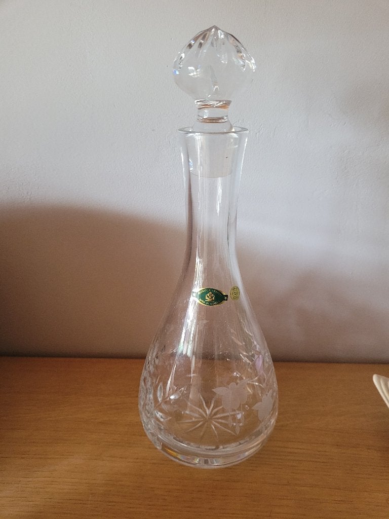 Carafe en cristal, Antiquités & Art, Antiquités | Verre & Cristal, Enlèvement