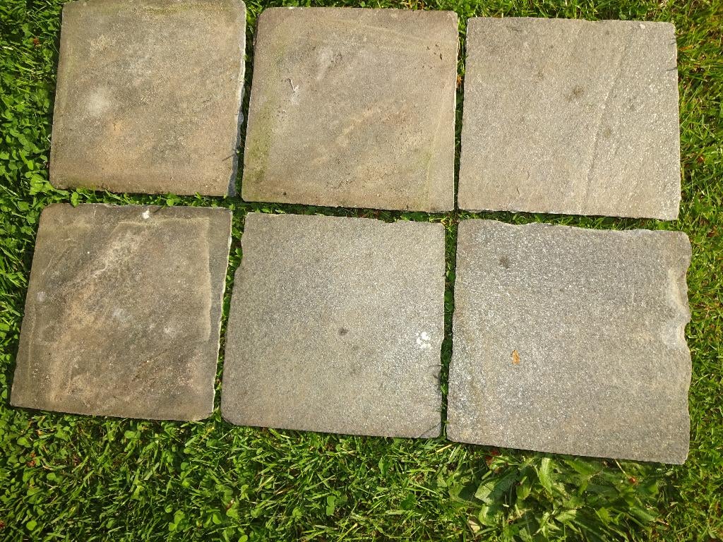 Noorse blauwen natuur tegel, 20 à 40 cm, Carrelage de sol, Enlèvement, Utilisé