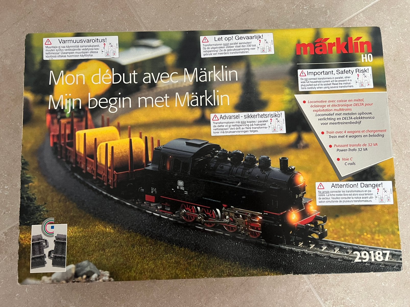 train électrique Märklin H0 29187 - Complet, Enlèvement, Neuf, Train