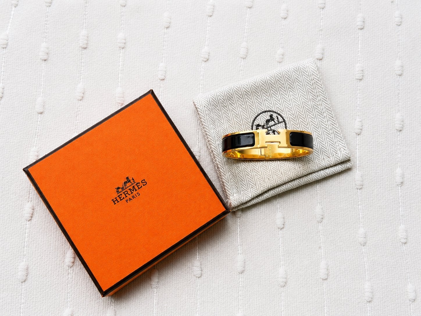 Hermes bracelet, Handtassen en Accessoires, Piercings, Ophalen, Zo goed als nieuw