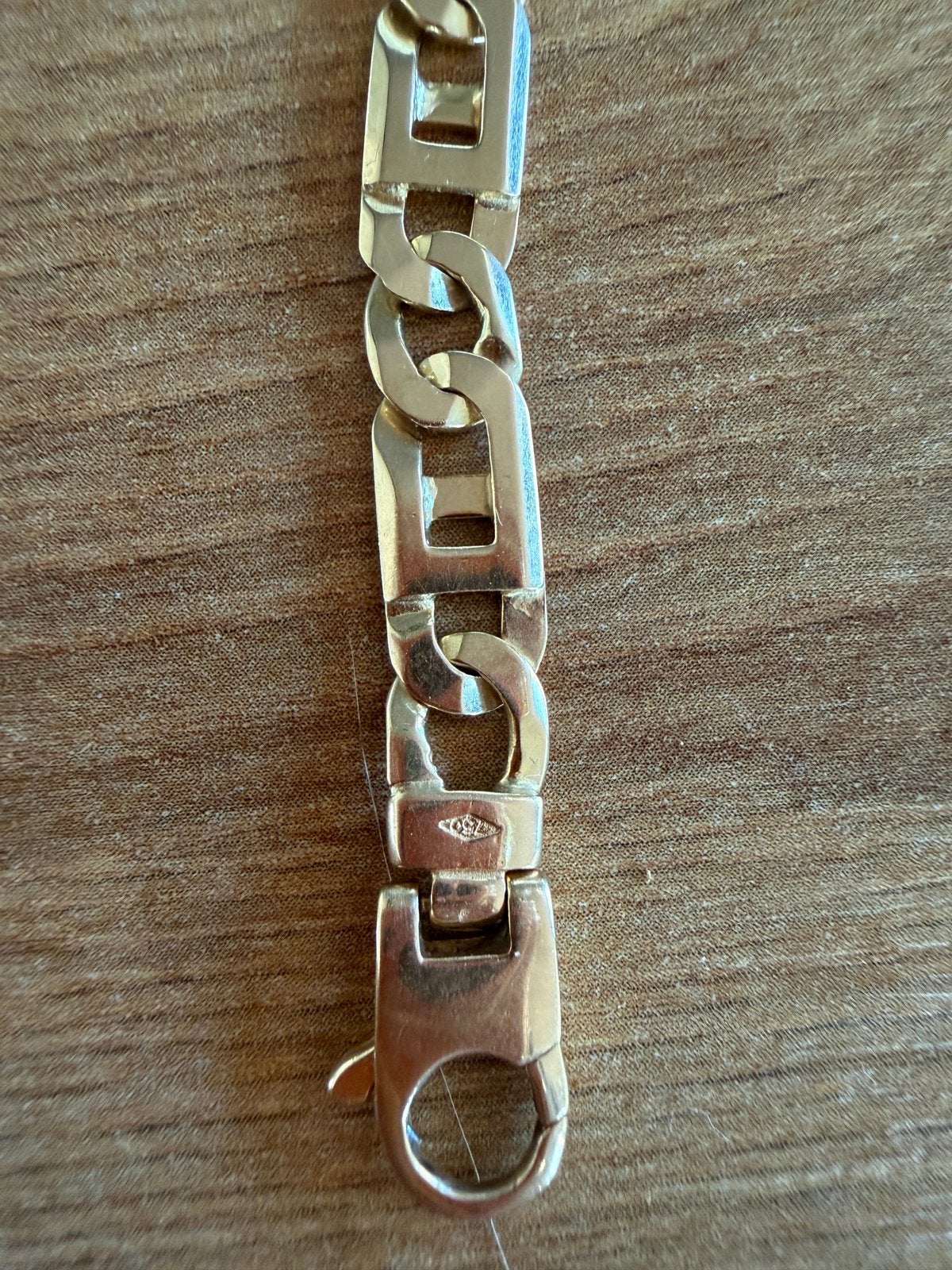 Chaîne en or 18k, Bijoux, Sacs & Beauté, Bracelets, Enlèvement, Comme neuf, Jaune, Or