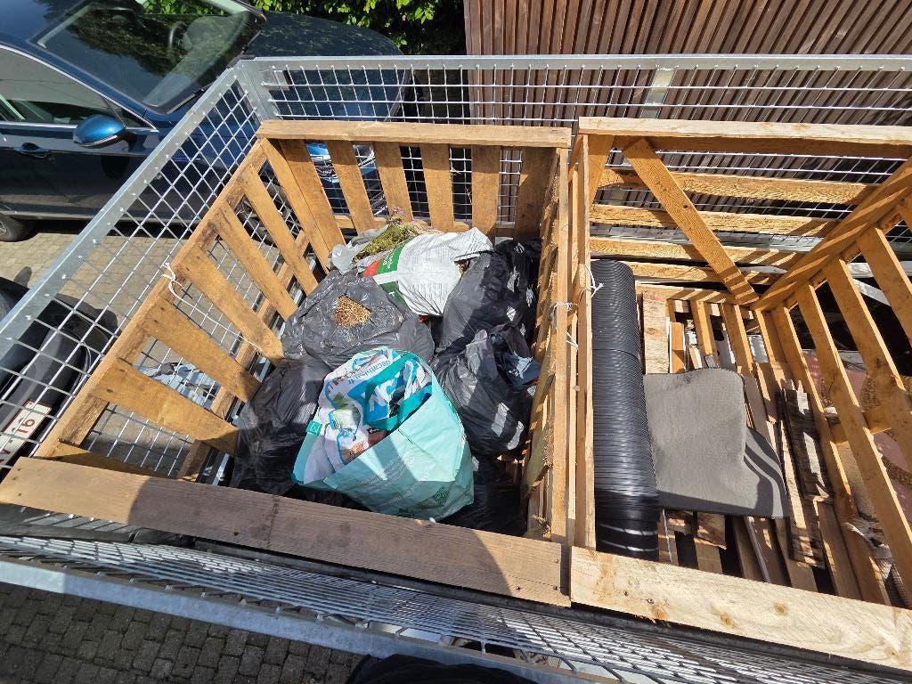 Gratis (lege) Pallet constructie, Doe-het-zelf en Bouw, Ophalen, Gebruikt, Minder dan 25 mm, Minder dan 200 cm