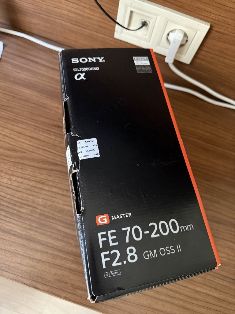 Sony FE 70-200mm f2.8 GM OSS II, Neuf, Sony, Téléobjectif, Enlèvement