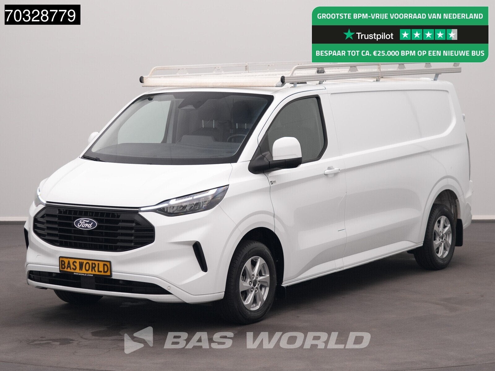 Ford Transit Custom 170pk Automaat L2H1 Trekhaak LED Xenon A, Achat, Entreprise, 3 places, 2500 kg