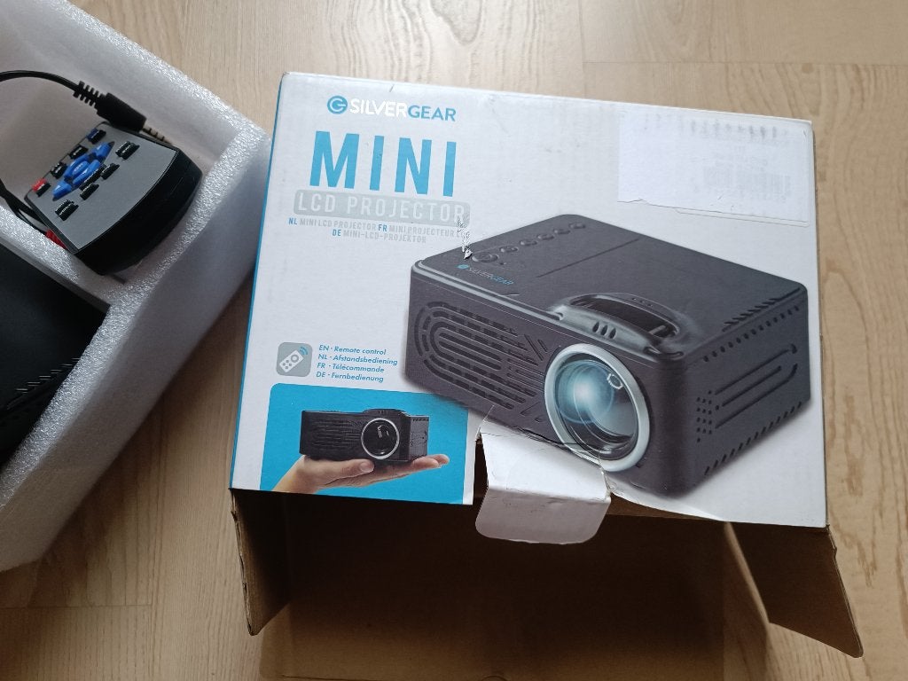 Mini projector, Audio, Tv en Foto, Beamers, Ophalen, Zo goed als nieuw