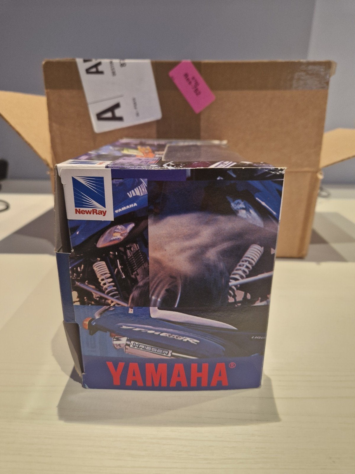 schaalmodel yamaha raptor 660 yfm660r 1:12 NIEUW, Ophalen of Verzenden