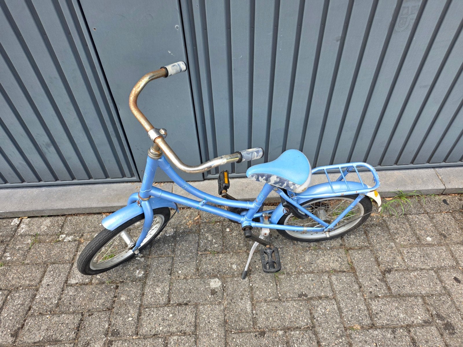 Kinderfietsje, Ophalen