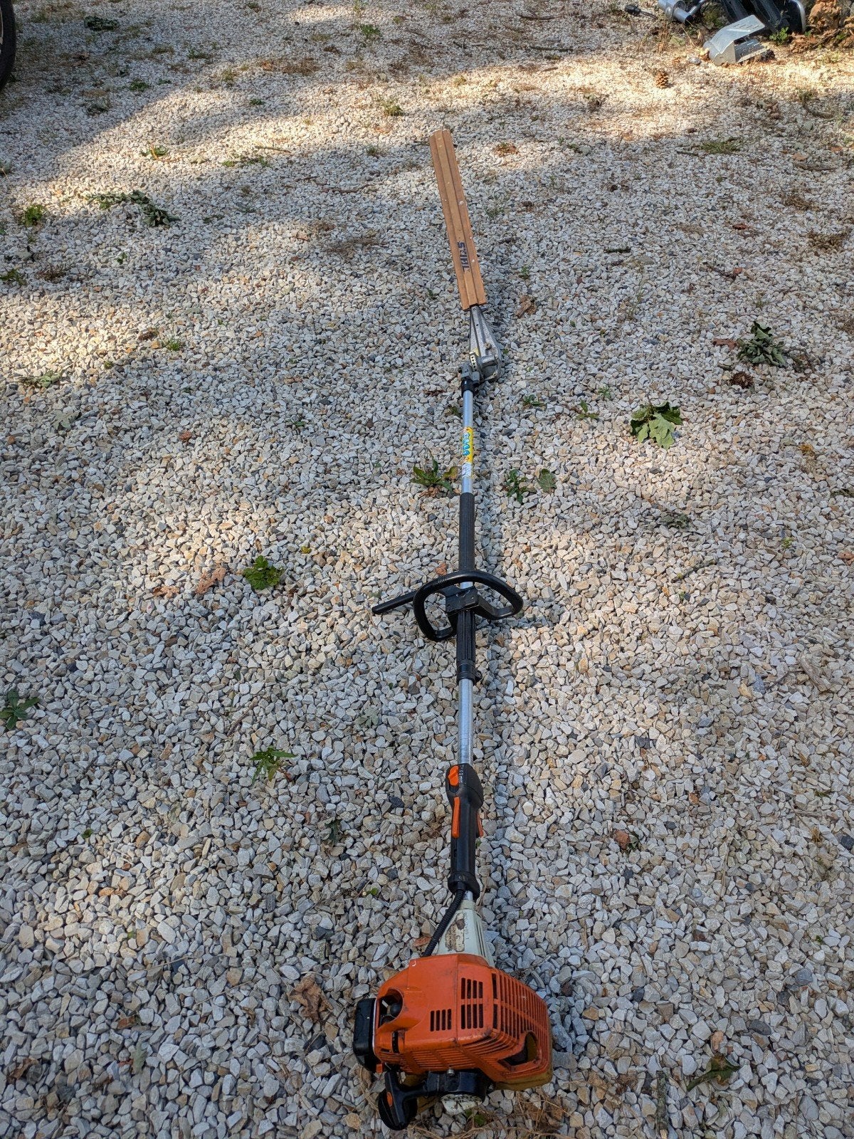 Stihl HL75, Enlèvement