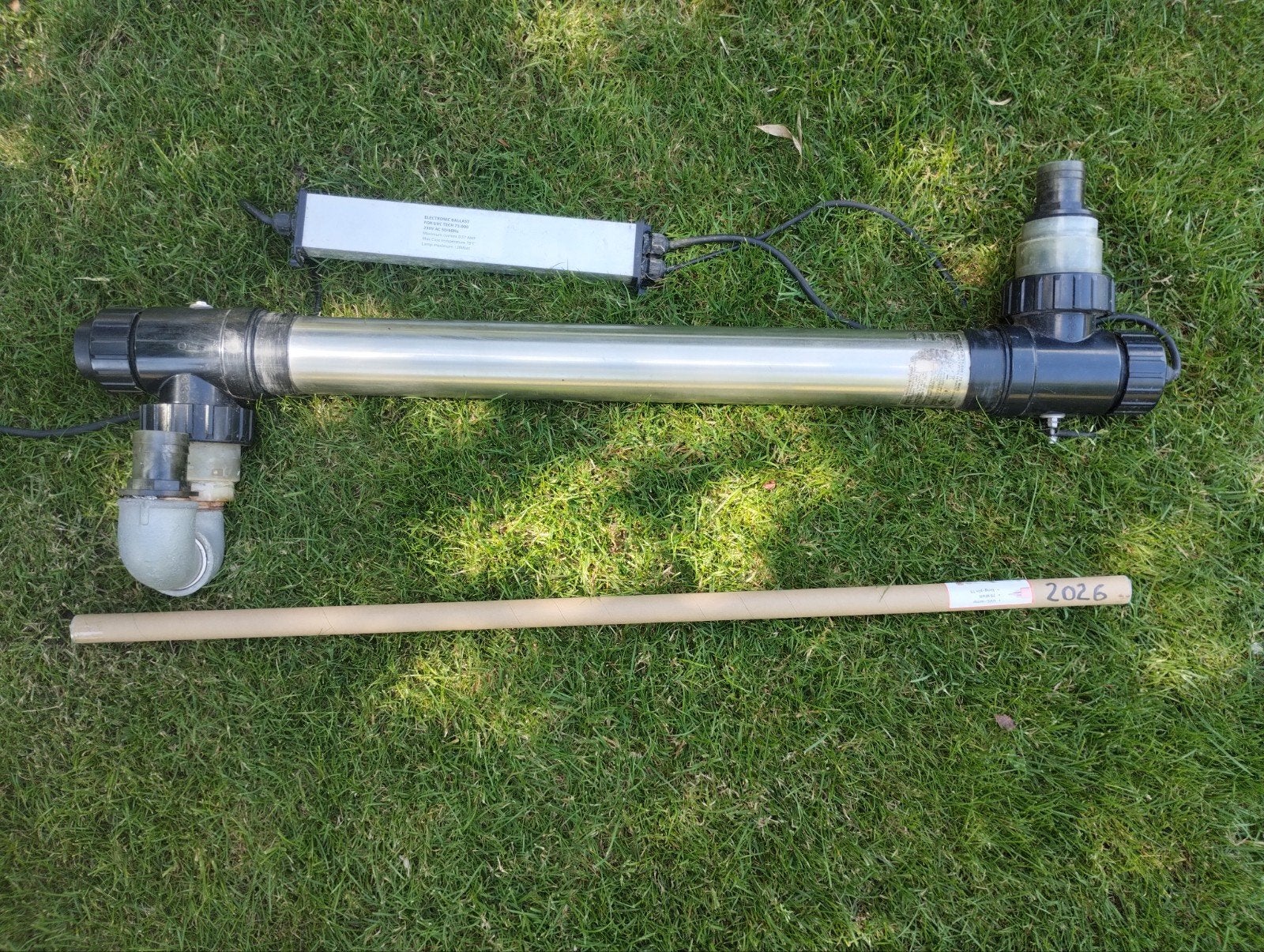filtre UV, Enlèvement, Utilisé