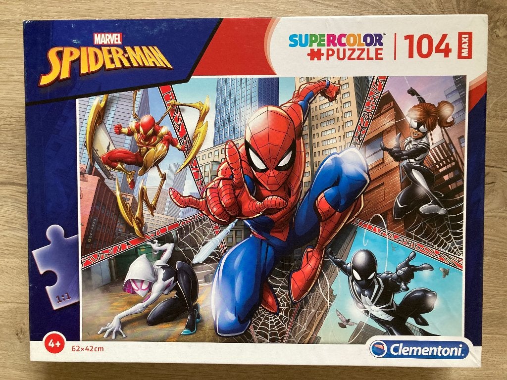 Puzzel van Spiderman, Ophalen of Verzenden, Meer dan 50 stukjes, Zo goed als nieuw