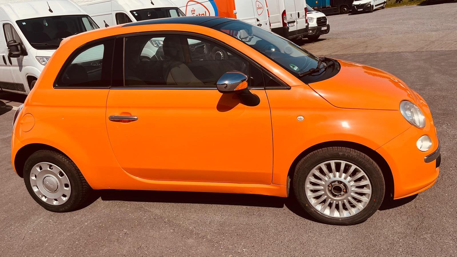 Fiat 500, Voorwielaandrijving, Overige kleuren, Parkeersensor, Leder