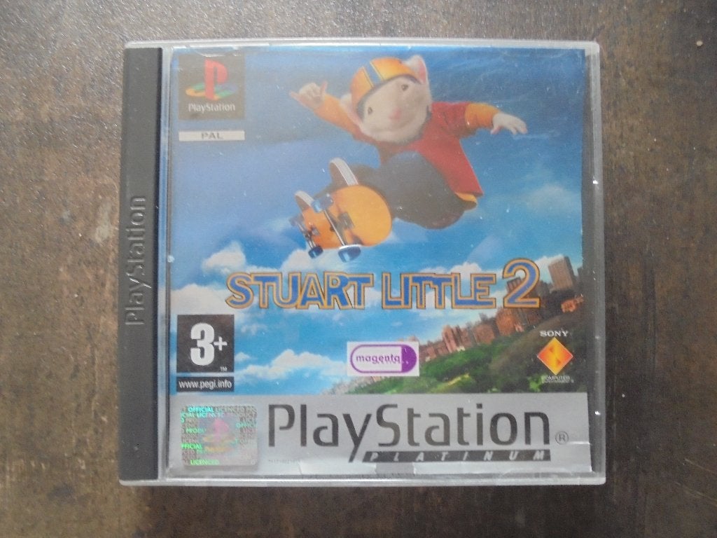 Stuart Little 2 voor PS1 (zie foto's), Games en Spelcomputers, Games | Sony PlayStation 1, Avontuur en Actie, Gebruikt, 1 speler