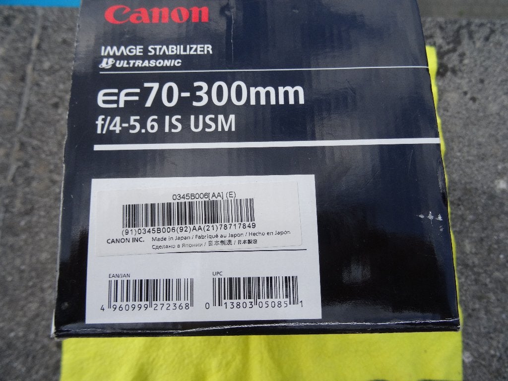 canon EF 70-300 MM lens, Enlèvement ou Envoi, Comme neuf, Canon, Canon EF