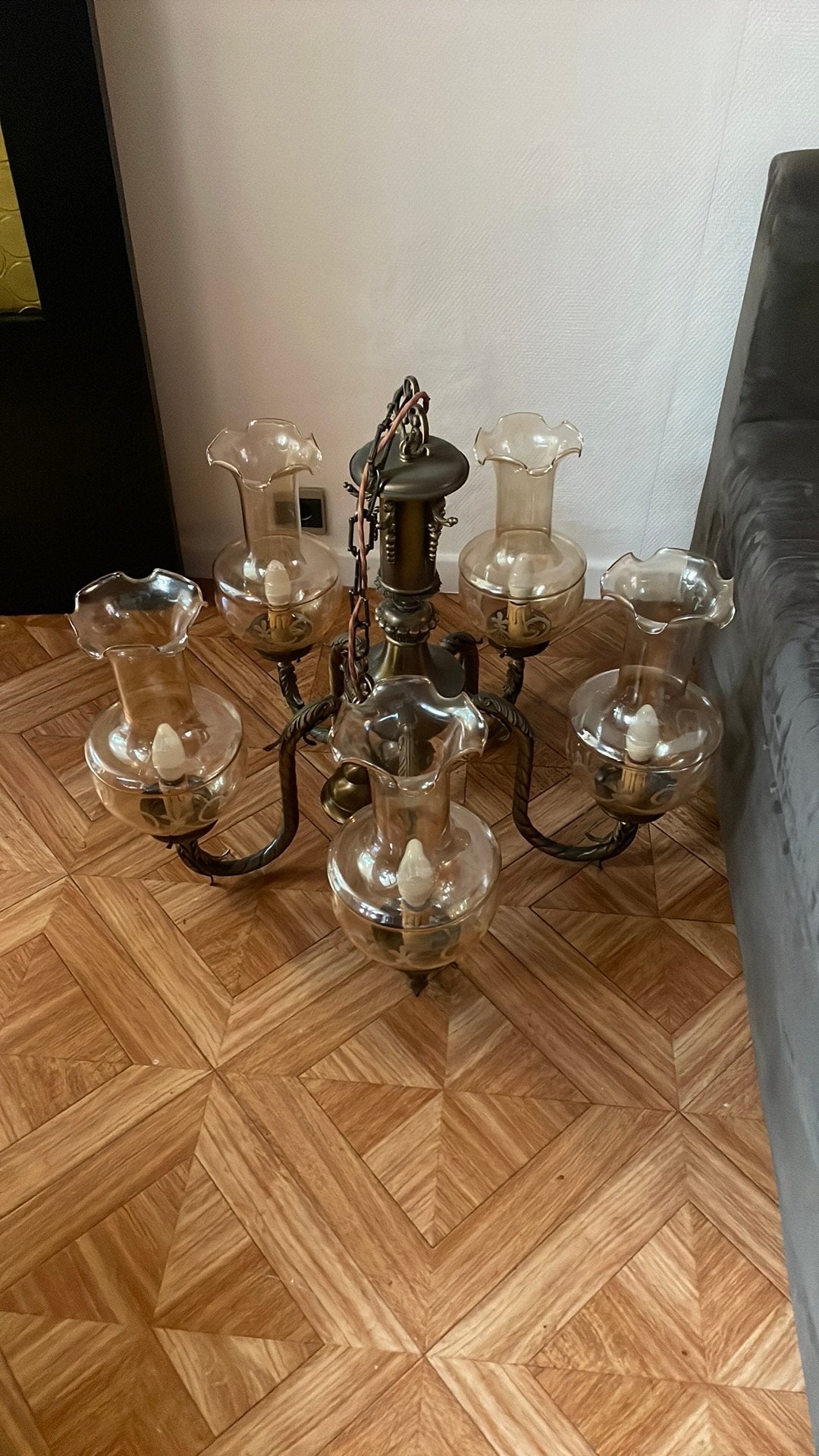 Lustre, Maison & Meubles, Lampes | Lustres, Enlèvement, Utilisé