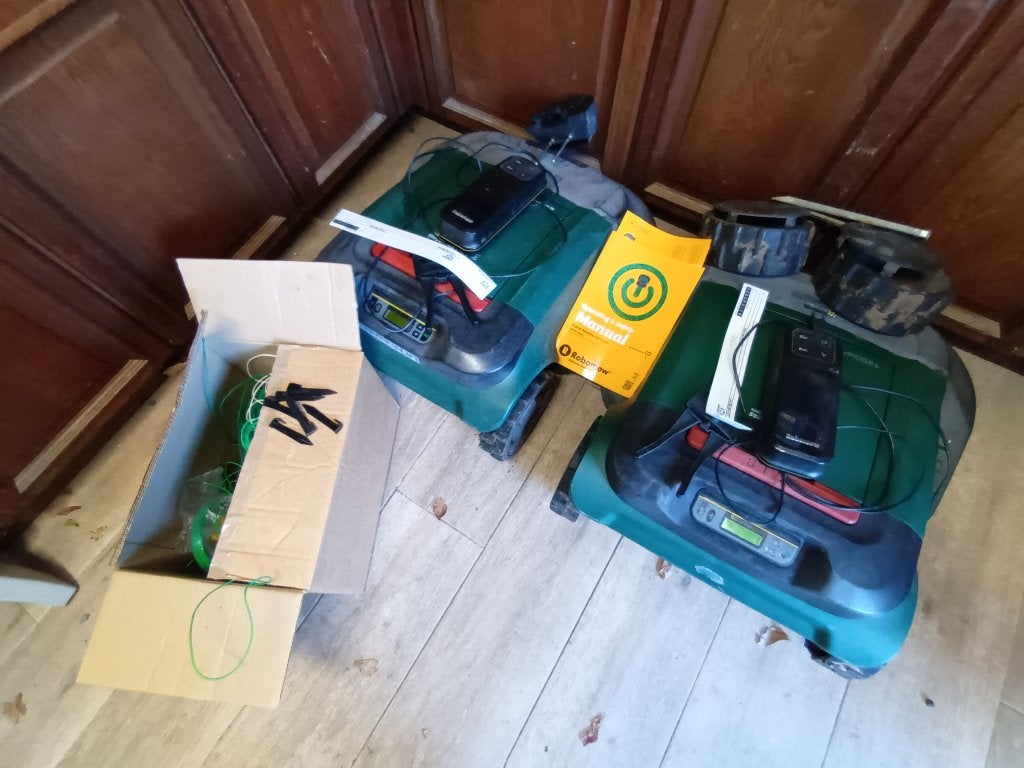 Robomow RS, Ophalen, Gebruikt, Robomow, Met regensensor