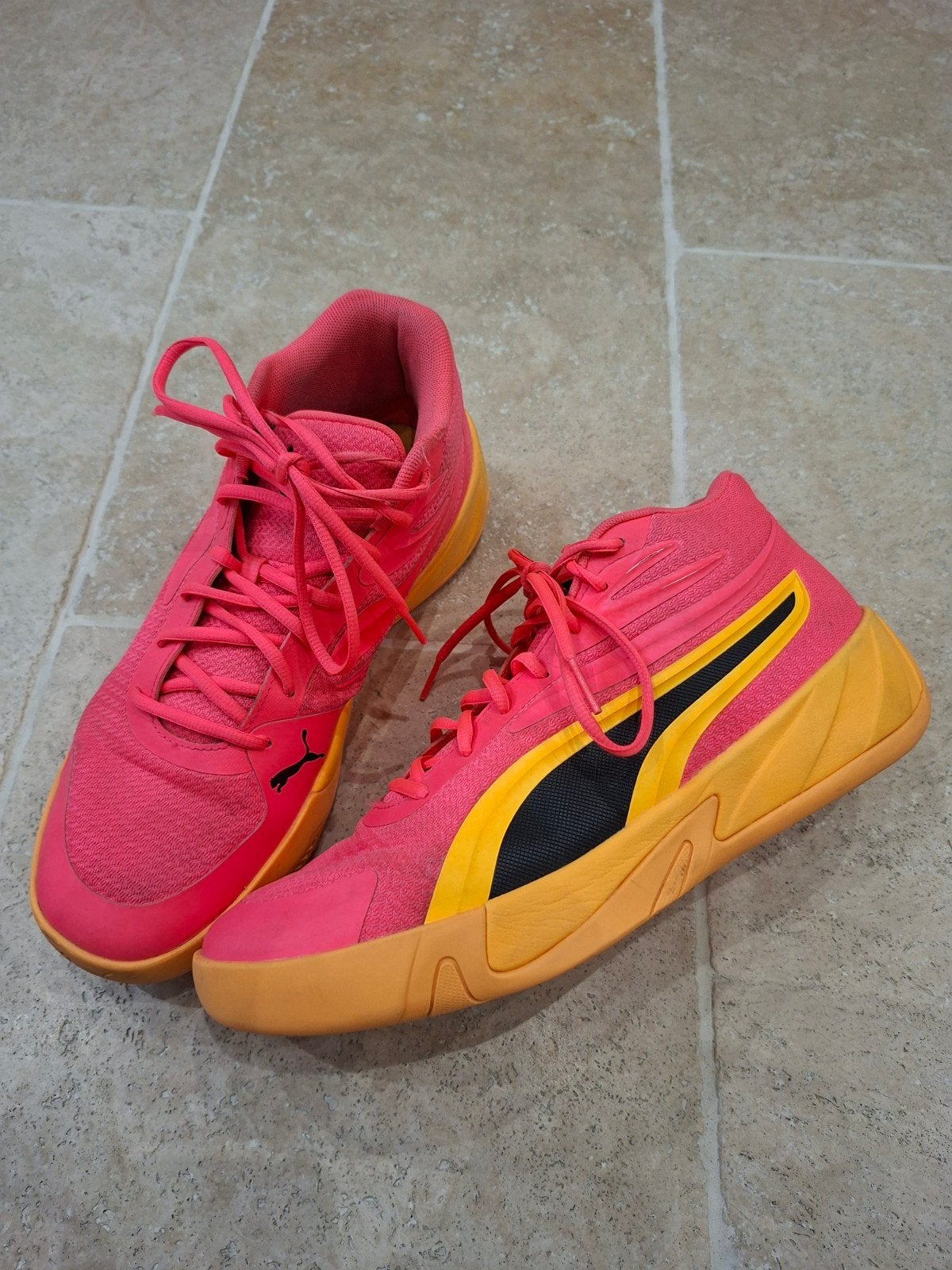 PUMA Court Pro Rose Orange 43 Basketbalschoenen, Ophalen of Verzenden