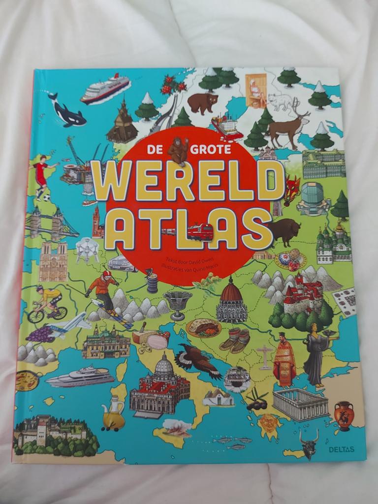 De grote wereldatlas, Boeken, Kinderboeken | Jeugd | onder 10 jaar, Ophalen