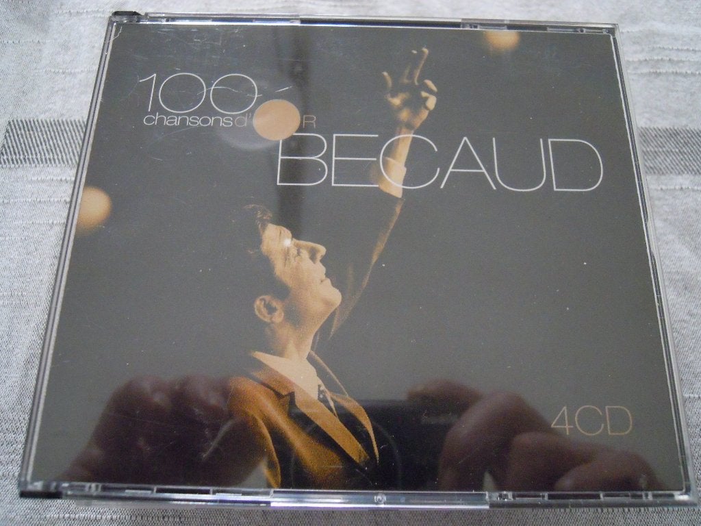 Gilbert Bécoud - 100 chansons d'or Becaud (4 cd-box), CD & DVD, CD | Francophone, Enlèvement ou Envoi, Comme neuf, Comprend un livret