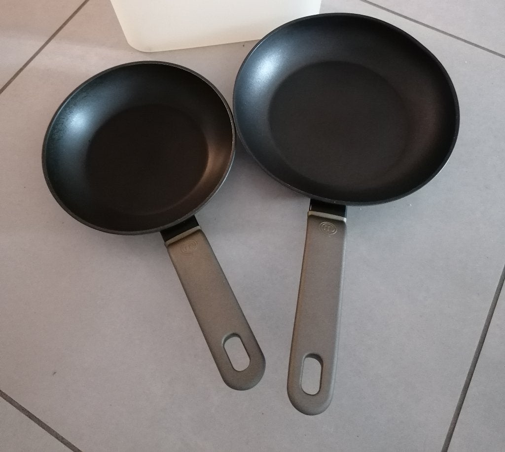 2 pannen, Ophalen, Gebruikt