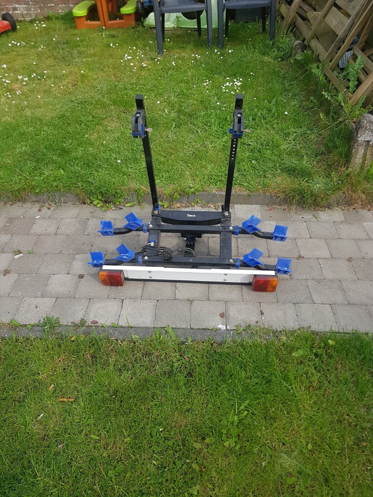 fietsrek voor 2 fietsen ., Ophalen, 2 fietsen