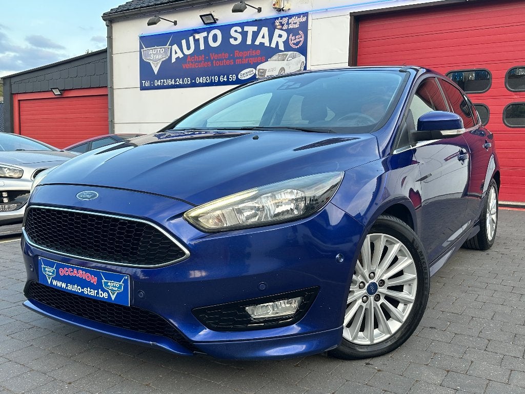 Focus 1.5 TDCi Titanium 5-DEURS GPS TOUCH, Auto's, Dealer onderhouden, Stof, Euro 6, 4 cilinders