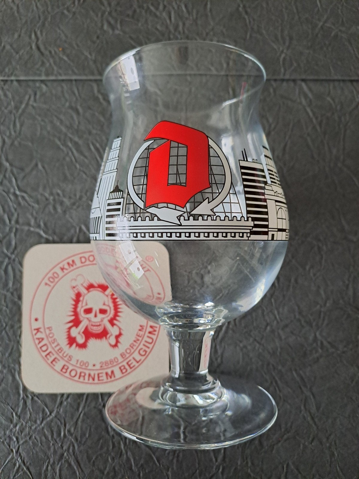 Duvel moortgat glas Kansas City, Verzamelen, Ophalen of Verzenden