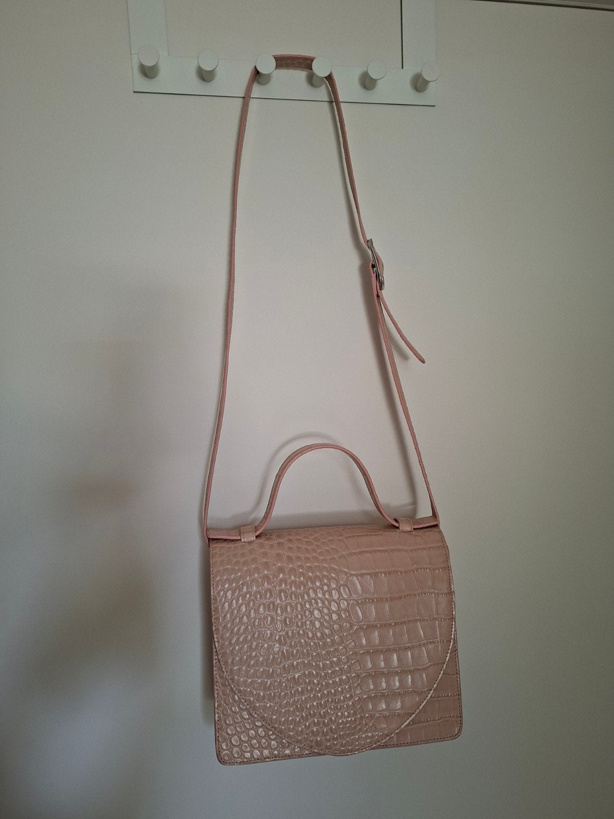 Mieke Dierckx Mini Briefcase Blush Croco, Enlèvement