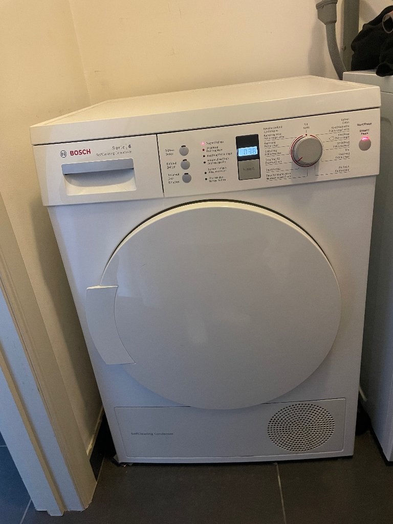 Droogkast bosch, 6 tot 8 kg, Ophalen, Gebruikt, Condens