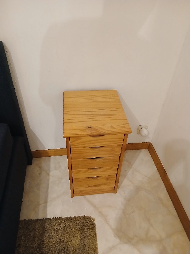 Paar nachtkastjes met 5 laden, Huis en Inrichting, Ophalen, Zo goed als nieuw
