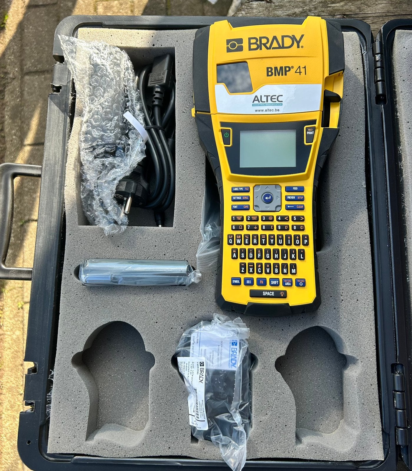 Labelprinter Brady BMP 41, Ophalen, Nieuw, Qwerty, Tape-label