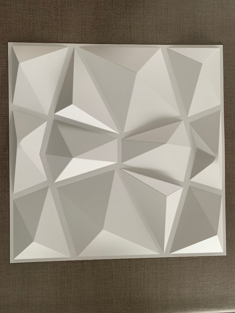 PVC 3D Wandtegels 19 stuks 50x50-NIEUW!, Huis en Inrichting, Ophalen, Nieuw