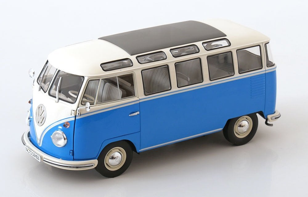 VW T1 Samba Bus - Échelle 1/18 - PRIX : 49€, Hobby & Loisirs créatifs, Enlèvement ou Envoi, Neuf, Voiture, Solido