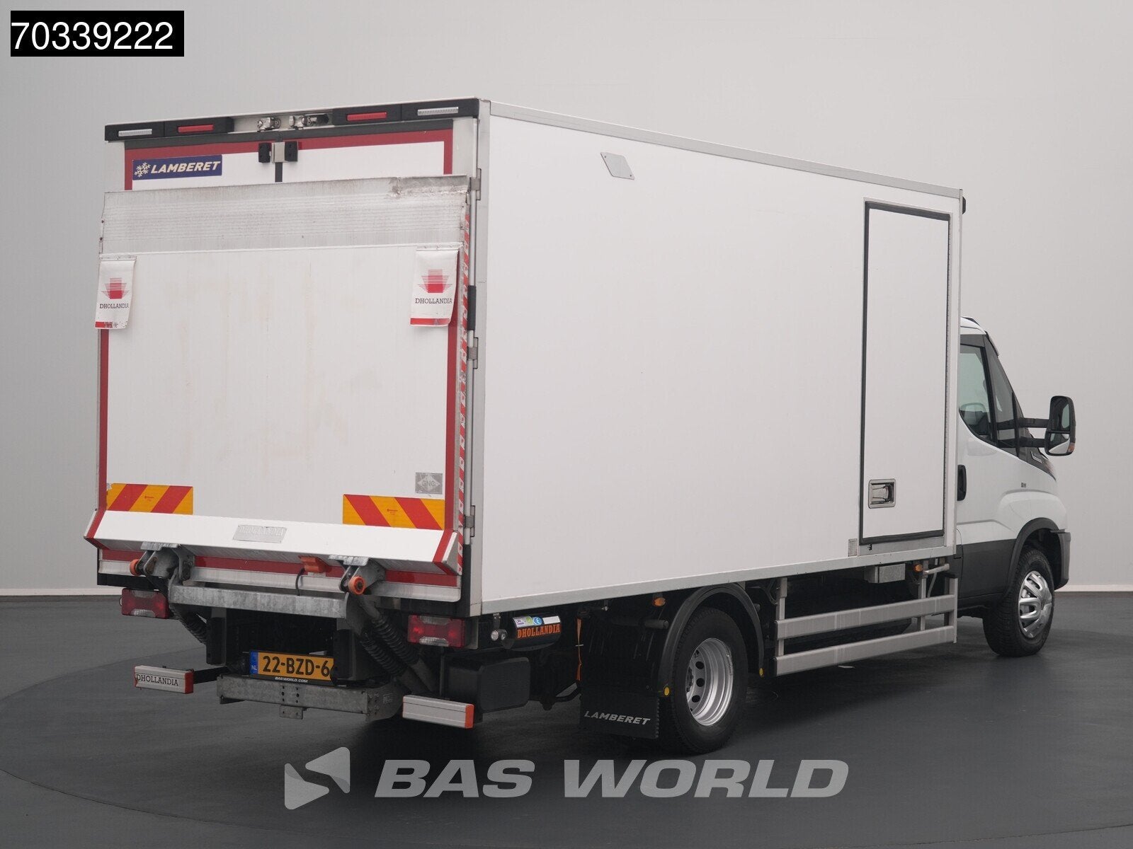 Iveco Daily 72C14 CNG Koelwagen Vriezer Laadklep Lamberet AC, Euro 6, Entreprise, 3000 kg, 4729 kg