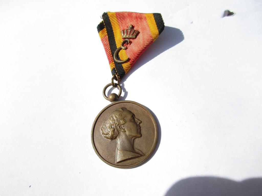 belgische medaille, Verzamelen, Ophalen of Verzenden