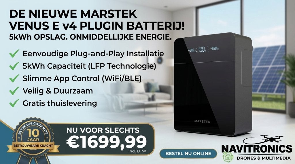 MARSTEK VENUS E v4 PLUGIN BATTERIJ 5 kWh, Enlèvement ou Envoi, Neuf, Rechargeable