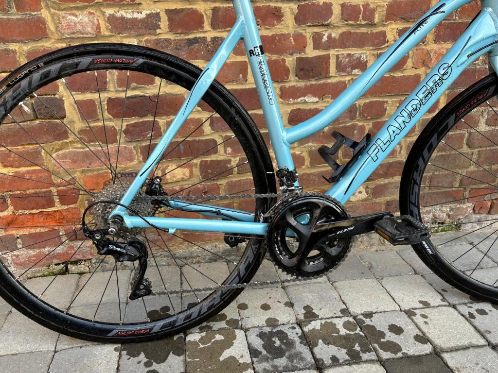 Racefiets dames : bijna nieuw, Sport en Fitness, Wielrennen, Ophalen, Zo goed als nieuw, Overige typen
