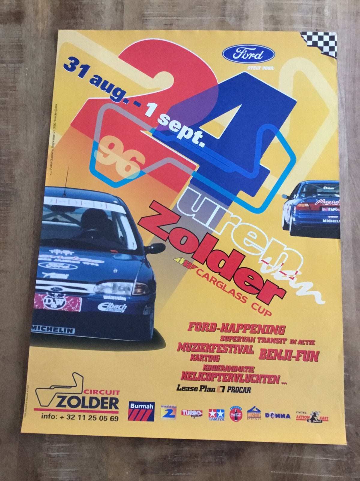 Affiche Les 24 heures du grenier 1996, Enlèvement ou Envoi, Comme neuf