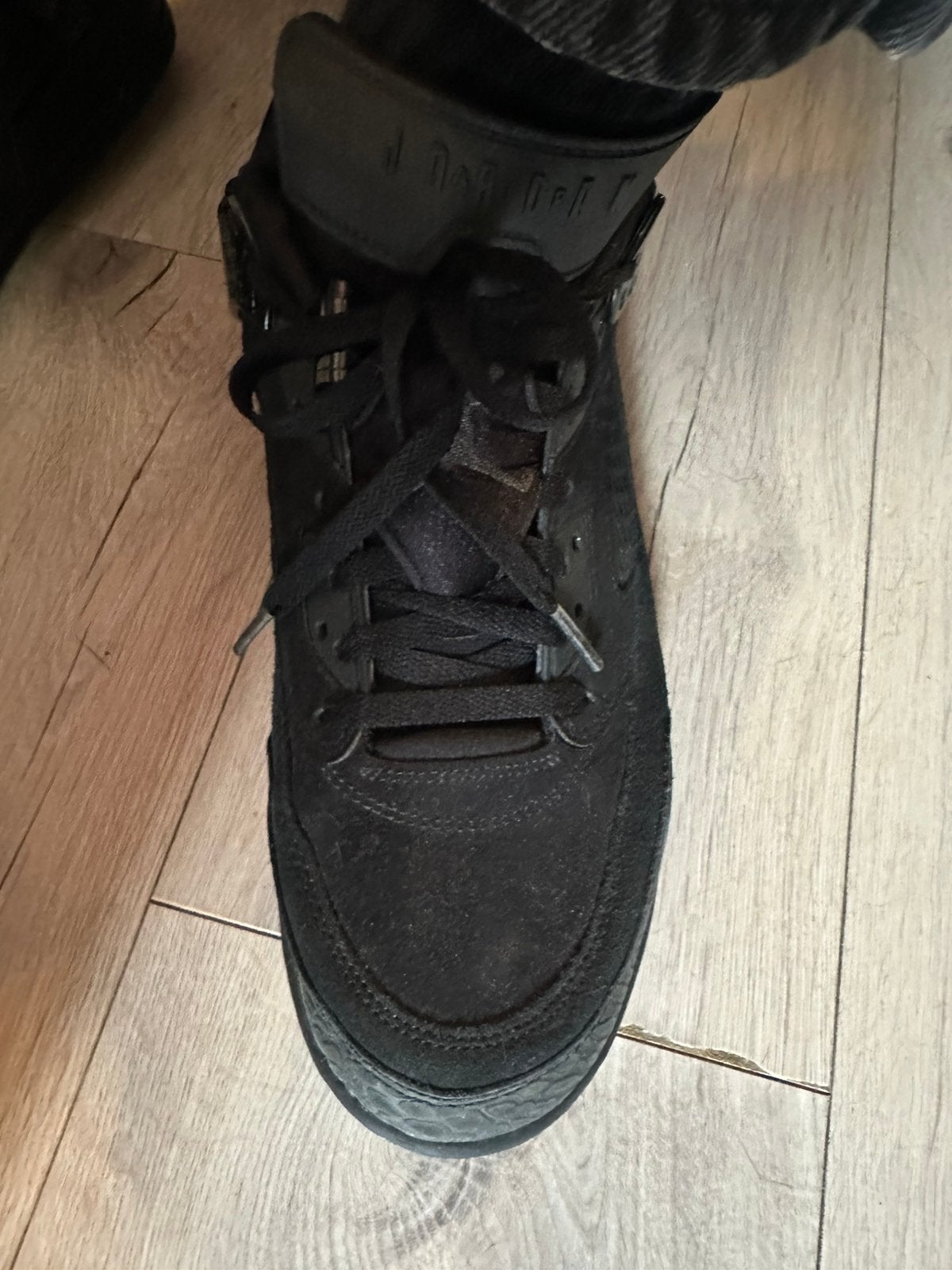 Nike Air Jordan 4 Black Cat – Black/Black Originele Jordan 4, Kleding | Heren, Schoenen, Ophalen, Zo goed als nieuw