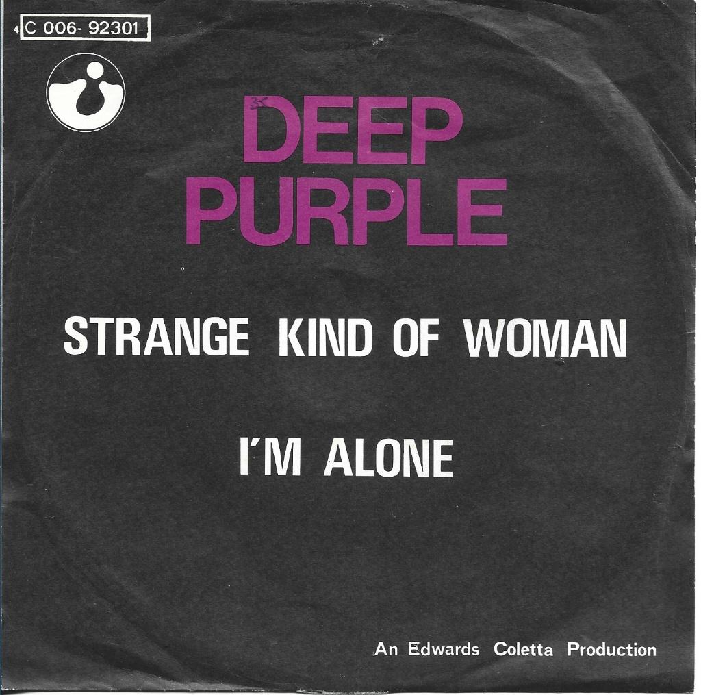 Deep Purple  Strange Kind Of Woman, Cd's en Dvd's, Vinyl | Overige Vinyl, Fotohoes, Ophalen of Verzenden, Zo goed als nieuw