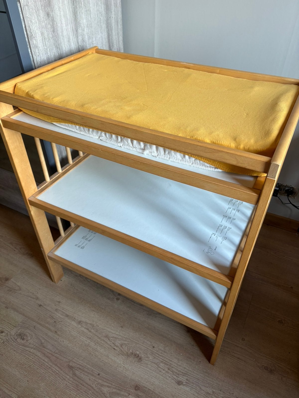 Verschoontafel, Ophalen, Zo goed als nieuw