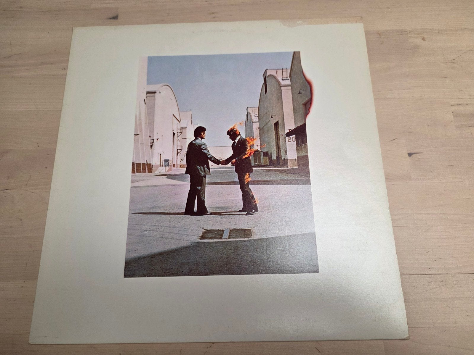 Vinyl 33T. Pink Floyd Wish you were here 1975, Enlèvement