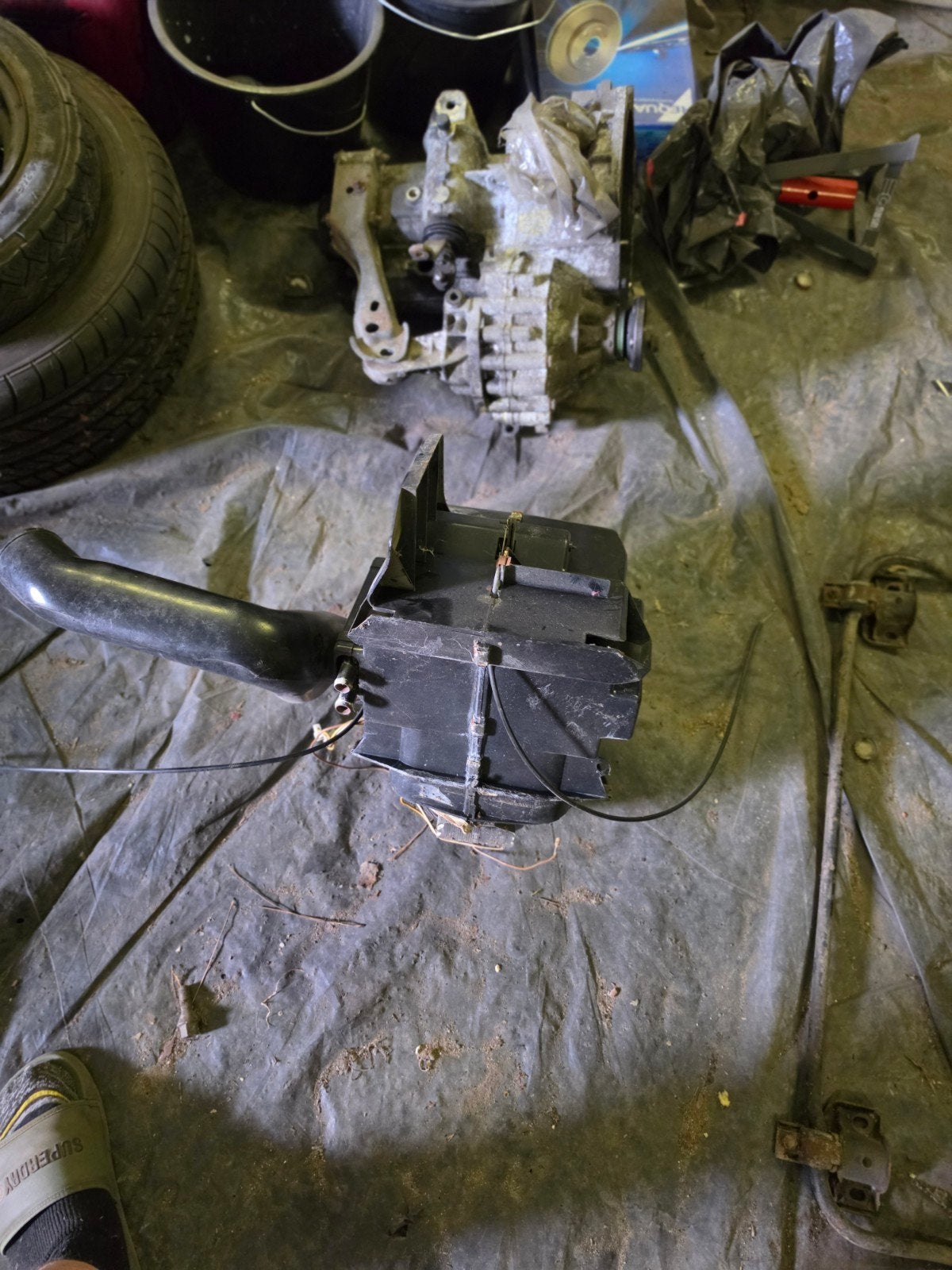 Golf 1 gti ventilaator met kleppen met kachel radiator, Ophalen