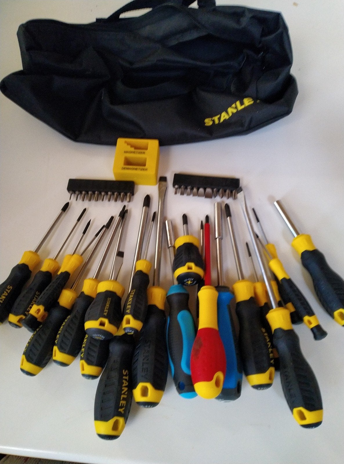 set Stanley, Doe-het-zelf en Bouw, Gereedschap | Handgereedschap, Ophalen of Verzenden, Stanley